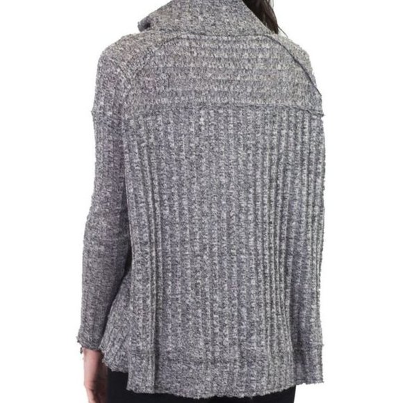 FREE PEOPLE Ribbed Mock Neck Thin Knit Sweater - Picture 4 of 11